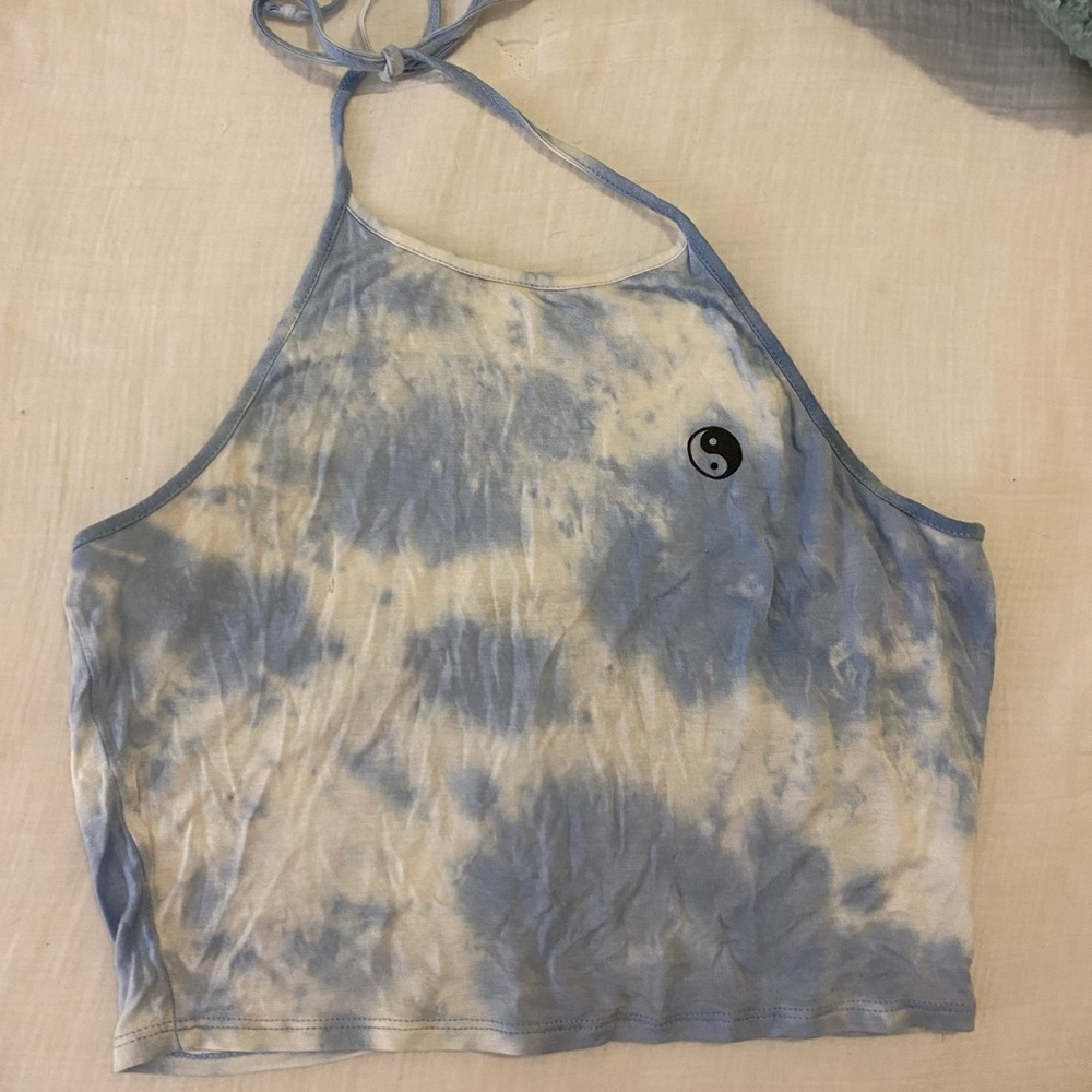LA Hearts crop top